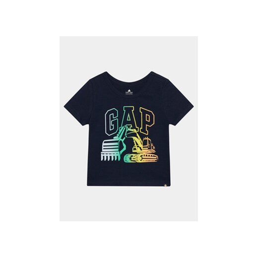 Gap T-Shirt 886978-00 Granatowy Regular Fit ze sklepu MODIVO w kategorii T-shirty chłopięce - zdjęcie 170518749