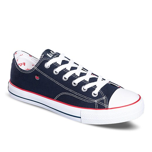 Lee Cooper Granatowe (LCW-22-31-0876M) ze sklepu Worldbox w kategorii Trampki męskie - zdjęcie 170519815