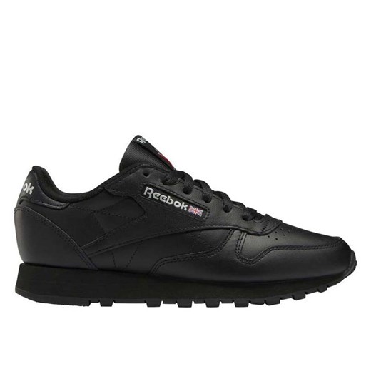 Reebok Classic Leather Damskie Czarne (100008497) ze sklepu Worldbox w kategorii Buty sportowe damskie - zdjęcie 170520678