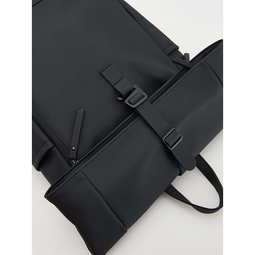 Reserved - Wodoodporny plecak - czarny Reserved ONE SIZE Reserved