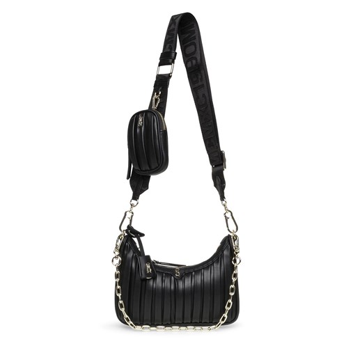 Torebka Steve Madden Bzarina Crossbody SM13001398-02002-BLK Black ze sklepu eobuwie.pl w kategorii Listonoszki - zdjęcie 170522988