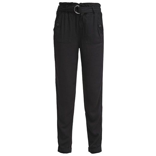 New Look TEDDY  Spodnie materiałowe black zalando  abstrakcyjne wzory
