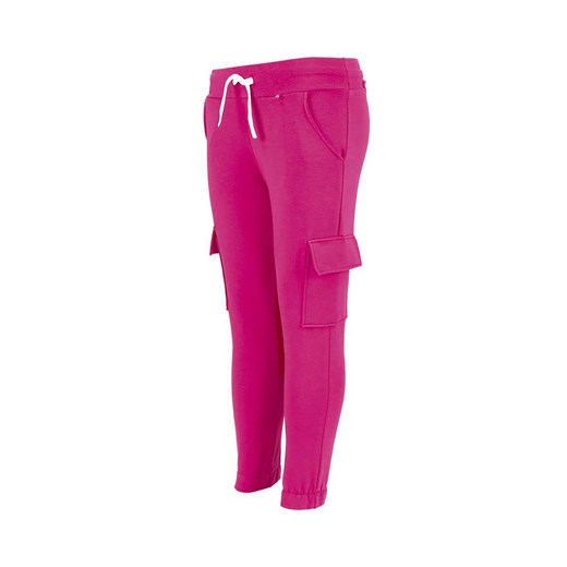 Dziewczęce spodnie dresowe bojówki różowe Tup Tup ze sklepu 5.10.15 w kategorii Spodnie dziewczęce - zdjęcie 170524139