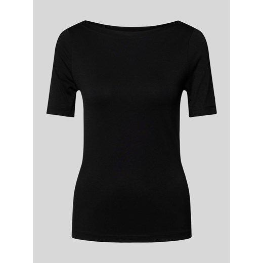 T-shirt z dekoltem w łódkę model ‘PANDA’ ze sklepu Peek&Cloppenburg  w kategorii Bluzki damskie - zdjęcie 170524925