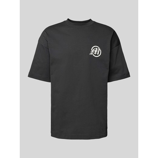 T-shirt typu oversized z nadrukiem z logo ze sklepu Peek&Cloppenburg  w kategorii T-shirty męskie - zdjęcie 170524939
