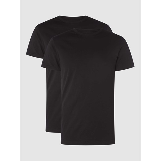 T-shirt z bawełny w zestawie 2 szt. ze sklepu Peek&Cloppenburg  w kategorii Podkoszulki męskie - zdjęcie 170524969