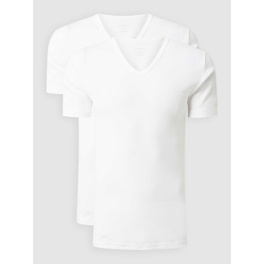 T-shirt z bawełny w zestawie 2 szt. ze sklepu Peek&Cloppenburg  w kategorii T-shirty męskie - zdjęcie 170524976