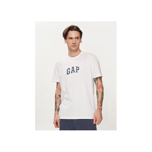 Gap T-Shirt 570044-00 Biały Regular Fit ze sklepu MODIVO w kategorii T-shirty męskie - zdjęcie 170525685