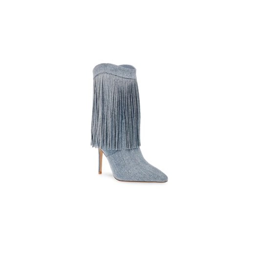 Botki Steve Madden na zimę na szpilce z zamkiem