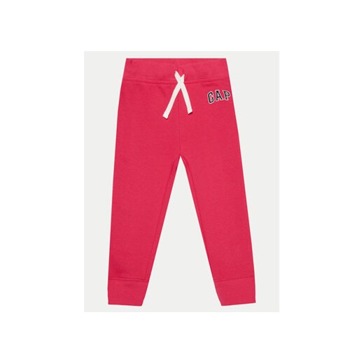 Gap Spodnie dresowe 794209-02 Różowy Regular Fit ze sklepu MODIVO w kategorii Spodnie dziewczęce - zdjęcie 170525726