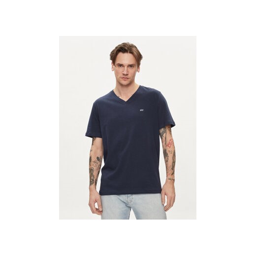 Gap T-Shirt 753771-03 Granatowy Regular Fit ze sklepu MODIVO w kategorii T-shirty męskie - zdjęcie 170525878