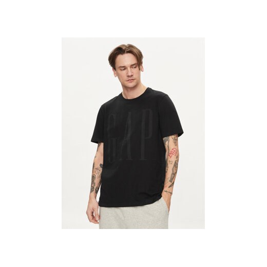 Gap T-Shirt 866774-00 Czarny Regular Fit ze sklepu MODIVO w kategorii T-shirty męskie - zdjęcie 170526059