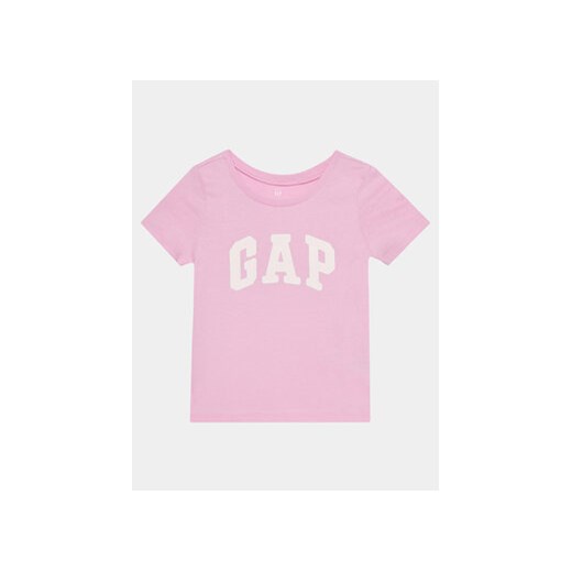 Gap T-Shirt 862123-00 Różowy Regular Fit ze sklepu MODIVO w kategorii Bluzki dziewczęce - zdjęcie 170526085