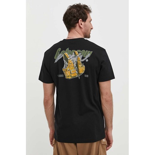 G-Star Raw t-shirt bawełniany męski kolor czarny z nadrukiem XL ANSWEAR.com
