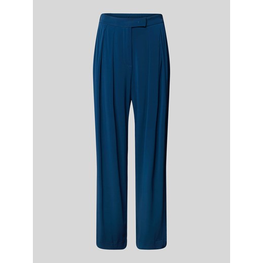Spodnie materiałowe w jednolitym kolorze model ‘GIOCHI’ ze sklepu Peek&Cloppenburg  w kategorii Spodnie damskie - zdjęcie 170529769