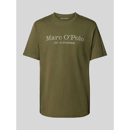 T-shirt z nadrukiem z logo ze sklepu Peek&Cloppenburg  w kategorii T-shirty męskie - zdjęcie 170530025
