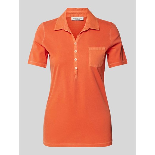 Koszulka polo z kieszenią na piersi ze sklepu Peek&Cloppenburg  w kategorii Bluzki damskie - zdjęcie 170530067