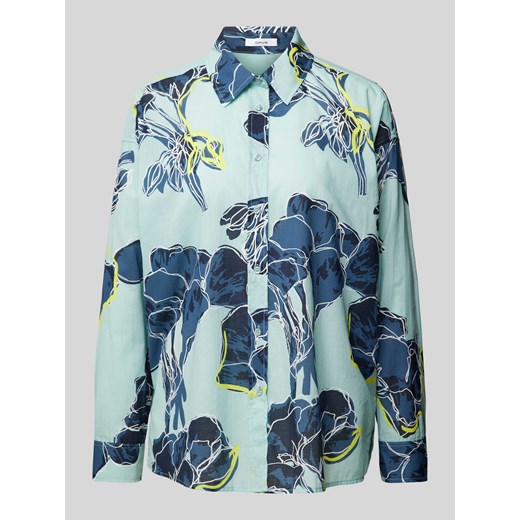 Bluzka ze wzorem na całej powierzchni model ‘Fenlo’ ze sklepu Peek&Cloppenburg  w kategorii Koszule damskie - zdjęcie 170530176