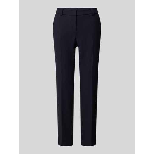 Spodnie o kroju slim fit z kantem ze sklepu Peek&Cloppenburg  w kategorii Spodnie damskie - zdjęcie 170530286