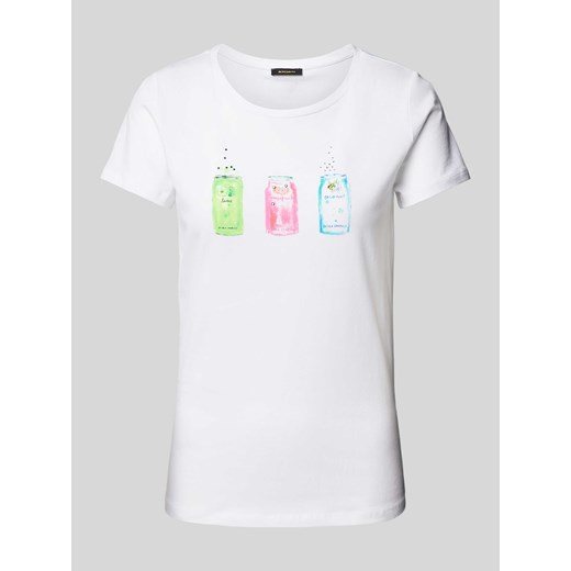 T-shirt z nadrukowanym motywem ze sklepu Peek&Cloppenburg  w kategorii Bluzki damskie - zdjęcie 170530469