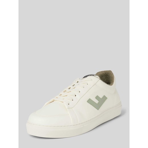 Sneakersy ze sznurowaniem w jednolitym kolorze ze sklepu Peek&Cloppenburg  w kategorii Buty sportowe męskie - zdjęcie 170530477