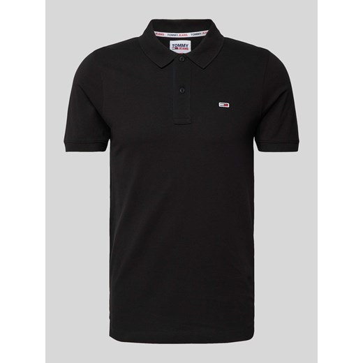 Koszulka polo o kroju slim fit z naszywką z logo ze sklepu Peek&Cloppenburg  w kategorii T-shirty męskie - zdjęcie 170530609
