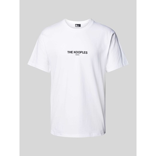 T-shirt z nadrukiem z logo ze sklepu Peek&Cloppenburg  w kategorii T-shirty męskie - zdjęcie 170530646