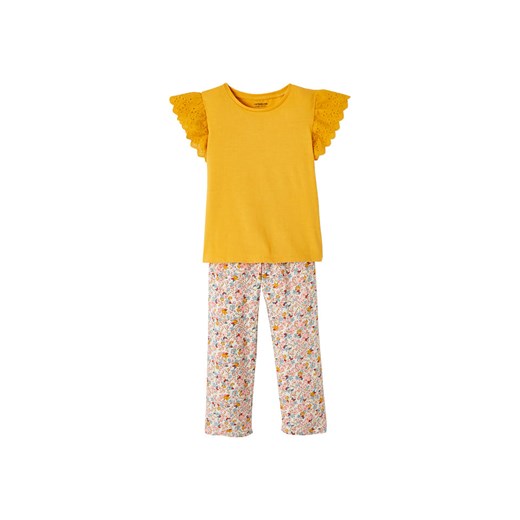 vertbaudet 2-częściowy zestaw w kolorze kremowo-jasnoróżowo-żółtym ze sklepu Limango Polska w kategorii Komplety dziewczęce - zdjęcie 170530925