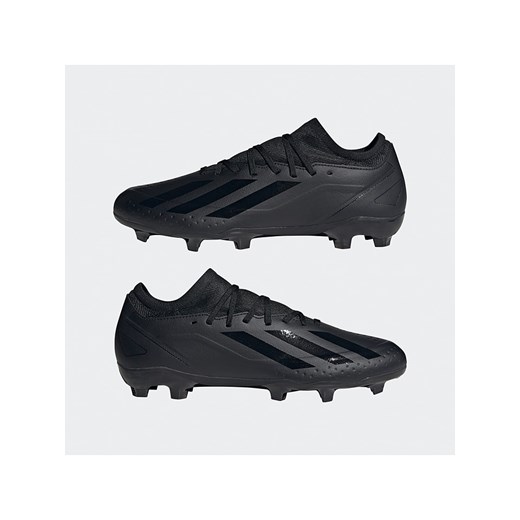adidas Buty &quot;X CRAZYFAST.3 FG&quot; w kolorze czarnym do piłki nożnej ze sklepu Limango Polska w kategorii Buty sportowe męskie - zdjęcie 170531206