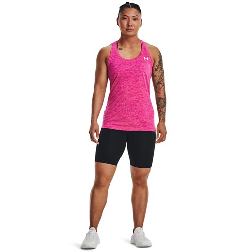 Under Armour Top sportowy "Tech" w kolorze różowym Under Armour M Limango Polska wyprzedaż