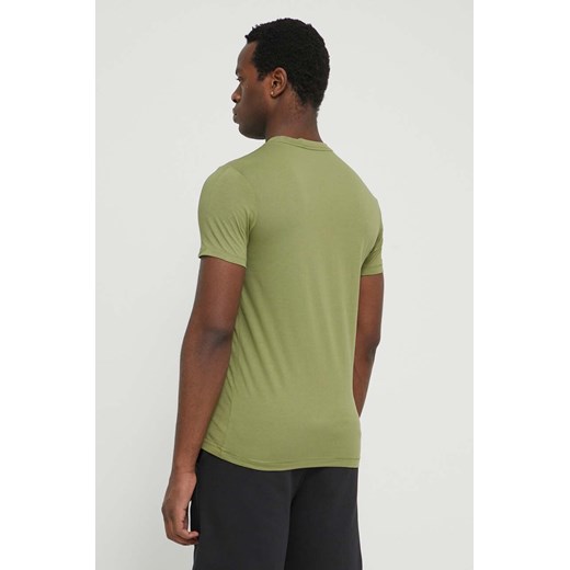 Calvin Klein Jeans t-shirt bawełniany kolor zielony z nadrukiem XL ANSWEAR.com