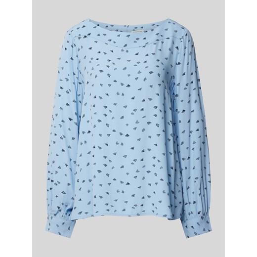 Bluzka z wiskozy ze wzorem na całej powierzchni ze sklepu Peek&Cloppenburg  w kategorii Bluzki damskie - zdjęcie 170535385
