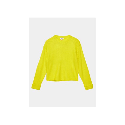 Vero Moda Girl Sweter 10291223 Żółty Regular Fit ze sklepu MODIVO w kategorii Swetry dziewczęce - zdjęcie 170543826