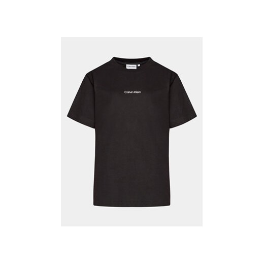 Calvin Klein Curve T-Shirt Inclusive Micro Logo K20K203712 Czarny Regular Fit 4XL MODIVO okazja