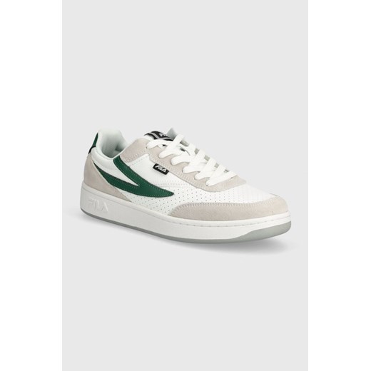 Fila sneakersy skórzane SEVARO kolor zielony FFM0252 ze sklepu ANSWEAR.com w kategorii Buty sportowe męskie - zdjęcie 170544876