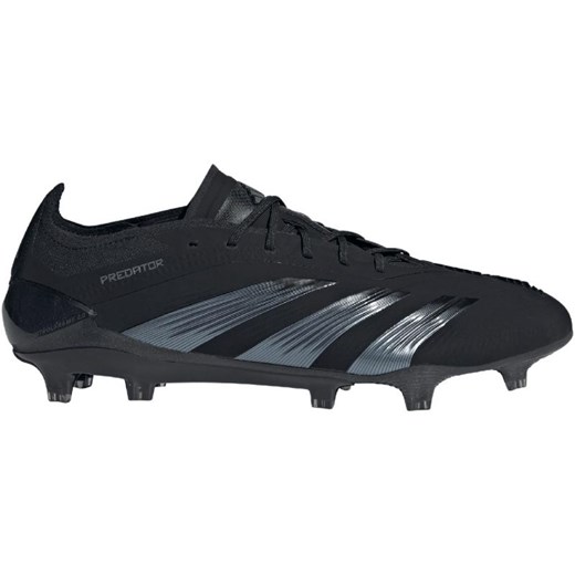 Buty piłkarskie adidas Predator Elite Fg M IE1804 czarne ze sklepu ButyModne.pl w kategorii Buty sportowe męskie - zdjęcie 170549105
