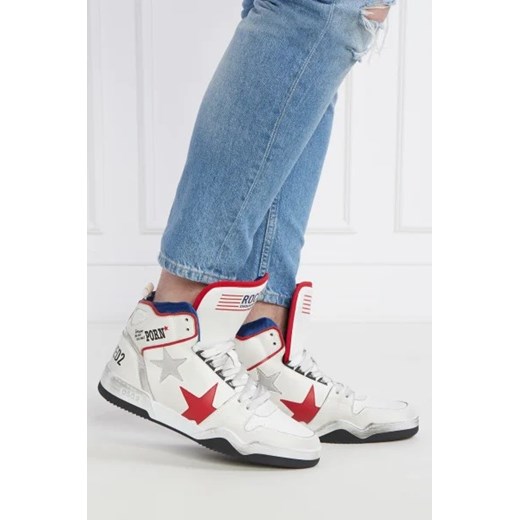 Dsquared2 Skórzane sneakersy Dsquared2 43 Gomez Fashion Store