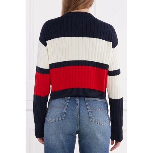Tommy Jeans Sweter | Cropped Fit Tommy Jeans XS Gomez Fashion Store promocja