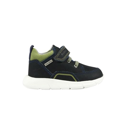 Richter Shoes Skórzane sneakersy w kolorze zielono-czarnym 27 Limango Polska wyprzedaż