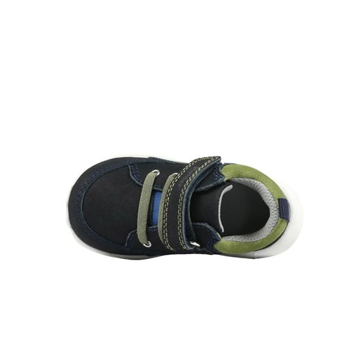 Richter Shoes Skórzane sneakersy w kolorze zielono-czarnym 28 okazja Limango Polska