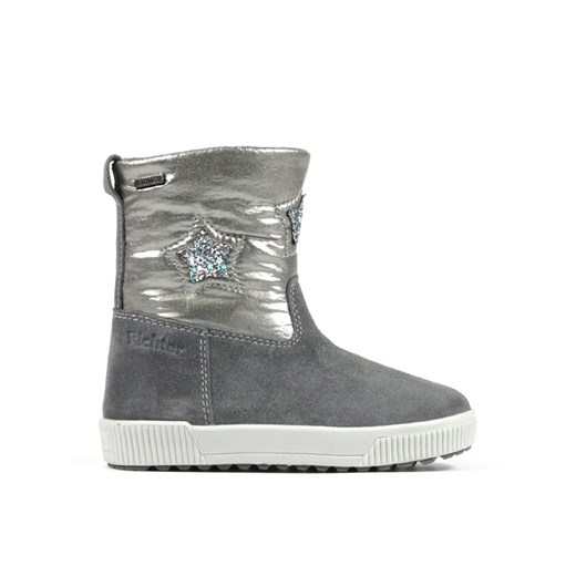 Richter Shoes Botki w kolorze szarym ze sklepu Limango Polska w kategorii Buty zimowe dziecięce - zdjęcie 170550296