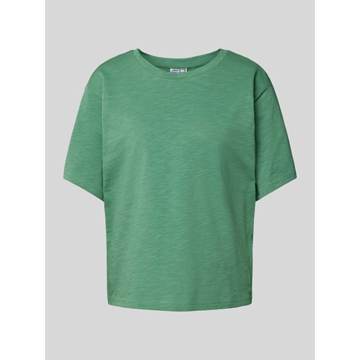 T-shirt w jednolitym kolorze ze sklepu Peek&Cloppenburg  w kategorii Bluzki damskie - zdjęcie 170550606