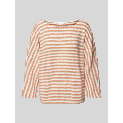 Sweter z dzianiny ze wzorem w paski model ‘Guste’ ze sklepu Peek&Cloppenburg  w kategorii Swetry damskie - zdjęcie 170550709