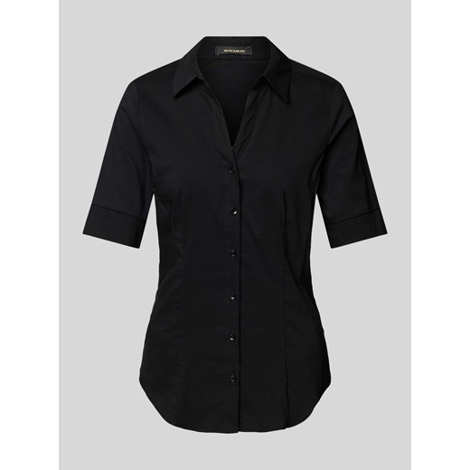Bluzka w jednolitym kolorze ze sklepu Peek&Cloppenburg  w kategorii Koszule damskie - zdjęcie 170550757