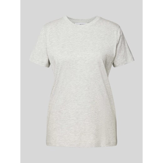 T-shirt z efektem melanżu i okrągłym dekoltem ze sklepu Peek&Cloppenburg  w kategorii Bluzki damskie - zdjęcie 170551117