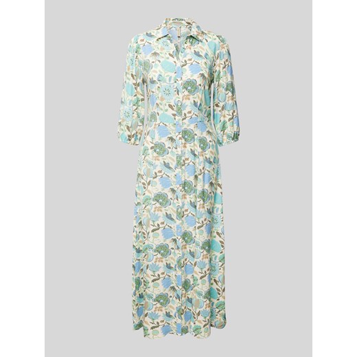 Długa sukienka z wiskozy z kwiatowym wzorem model ‘Sammy’ ze sklepu Peek&Cloppenburg  w kategorii Sukienki - zdjęcie 170551147