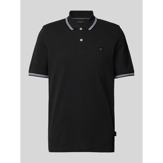 Koszulka polo z obszyciem w kontrastowym kolorze ze sklepu Peek&Cloppenburg  w kategorii T-shirty męskie - zdjęcie 170551249