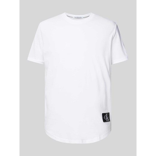 T-shirt z naszywką z logo ze sklepu Peek&Cloppenburg  w kategorii T-shirty męskie - zdjęcie 170551359
