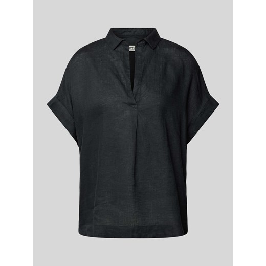 Bluzka lniana z dekoltem w serek model ‘Derry’ ze sklepu Peek&Cloppenburg  w kategorii Bluzki damskie - zdjęcie 170551527