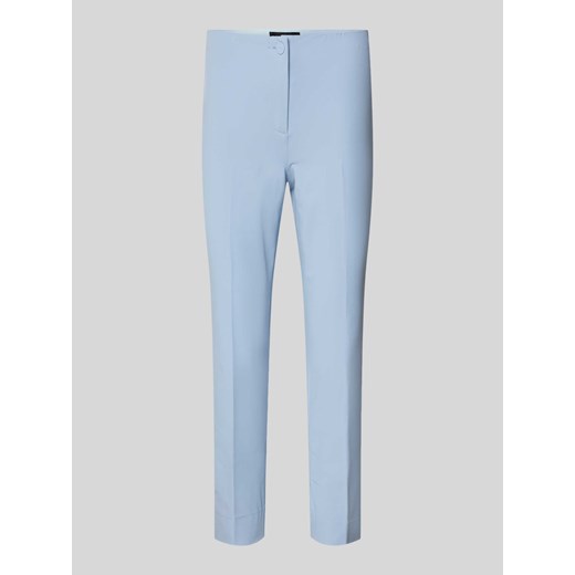 Spodnie o kroju slim fit z zapięciem na guzik model ‘SUMMER’ ze sklepu Peek&Cloppenburg  w kategorii Spodnie damskie - zdjęcie 170551645
